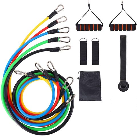 SKY-TOUCH Portable Exercise Resistance Band Set