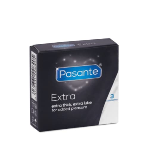 Pasante - Extra Safe Condoms 3pcs