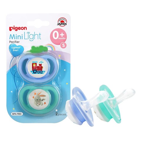 Pigeon Mini Light Pacifier 78259 Multicolour Pack of 2