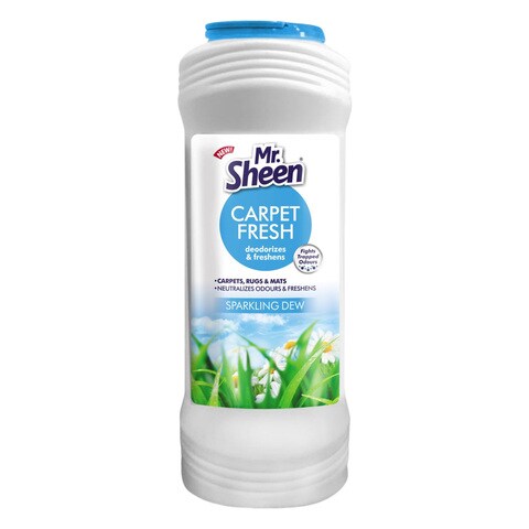 Mr Sheen Sparkling Dew Carpet Fresh Powder 600g