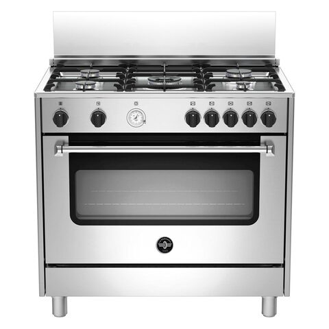 Lagermania 5 Burner Electric Oven AMS95C61LCX 90x60cm (Plus Extra Supplier&#39;s Delivery Charge Outside Doha)