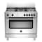 Lagermania 5 Burner Electric Oven AMS95C61LCX 90x60cm (Plus Extra Supplier&#39;s Delivery Charge Outside Doha)